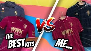 Me vs The BEST Football Kits This Season... Can I Design BETTER Ones? | FIFA Kit Creator