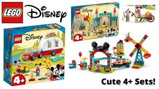 LEGO Mickey & Friends Summer 2022 Sets (Camper Van, Castle & Knight Mickey + More!)