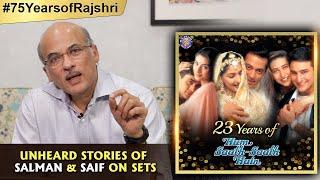 Salman Wanted Saif's Role | Inside Stories From The Sets Of Hum Saath Saath Hain | Sooraj Barjatya