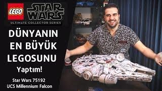 DÜNYANIN  EN BÜYÜK LEGO Setini Yaptım! LEGO Star Wars Millenium Falcon