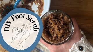  DIY Natural Foot Scrub 