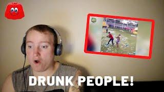 Drunk Fails Funny Drunk People Fails (Full) [Epic Laughs] - Reaction!