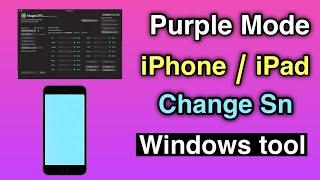 How to enter Purple mode and Change SN in Windows by MagicCFG