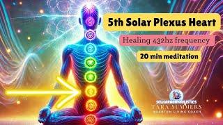 Boost Self-Confidence | 432Hz Binaural Healing Music for Solar Plexus | Quantum Music Series