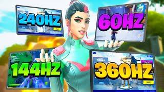 This is The Difference Between 60hz, 144hz, 240hz & 360hz!