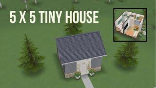 Sims FreePlay | 5 x 5 Tiny House Speed build & Tour!!