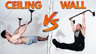 Ceiling vs Wall Pull-Up Bars: Which is BETTER?