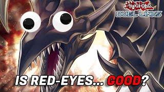 PLAYING @PlaymakerYuGiOh'S BUFFED RED-EYES DECK - STREAM HIGHLIGHTS (duel links)