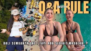 Pulau Bali Menurut 2 Bule Cantik Dari Rusia - QNA Di Pantai Uluwatu Bali