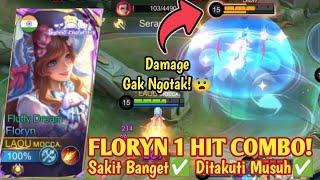 FLORYN 1 HIT COMBO! BUILD FLORYN TERSAKIT 2024 | FLORYN MAGE DAMAGE | FLORYN GAMEPLAY - MLBB