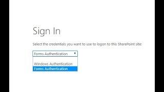 SharePoint 2016:  Configure Forms Based Authentication (FBA) Step By Step