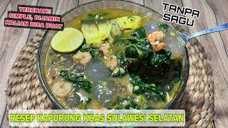 ANTI GAGAL!! RESEP KAPURUNG TERENAK,BIKINNYA GAMPANG.KHAS SULAWESI