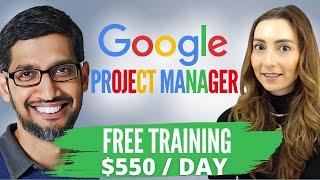 Make $550 a Day with This FREE Google Project Management Certificate