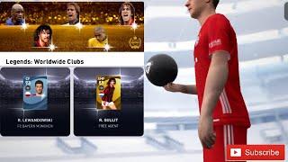 Legends Worldwide Clubs Box Draw Pack Opening PES 2021 Mobile 11/22/21