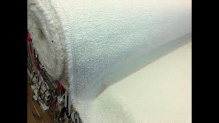 Sheepskin Snow upholstery and home decor fabric