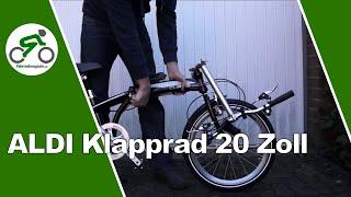 Aldi Klapprad 20 Zoll Aluminium