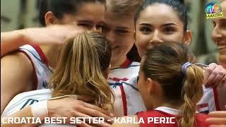 AMAZING Beauty KLARA PERIC   Croatia Volleyball Best Setter