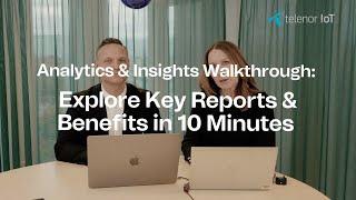 Telenor IoT Analytics and Insights Walkthrough Session