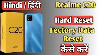 How To Hard Reset in Realme C20 | Realme C20 Fectory Data Reset कैसे करें | AksTech4u