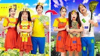 Anak Kaya Menjadi Anak Miskin!! Jangan Sedih, Ayah dan Ibu! | Baby Doll Channel Indonesia