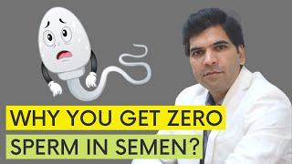 What Causes A Man To Get Zero Sperm Count in Semen? Homeopathy Treatment To Cure