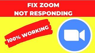 FIX ZOOM Not Responding windows 10 | ZOOM Stuck in a Meeting [SOLVED]