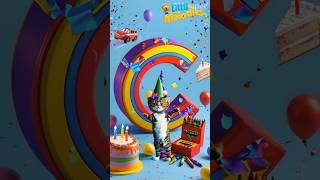 C is for Cat. #ABCsong #NurseryRhymes #shorts  #LearningAlphabet #ytshorts #short #childdevelopment