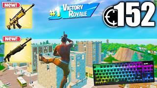 Apex Pro TKL ASMR  152 Kills Solo vs Squads  Satisfying Keyboard OG Fortnite Reload 540 FPS 4K