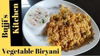 Vegetable Biryani | Vegetable Dum Biryani | Bujji's Kitchen