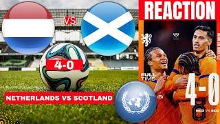 Netherlands vs Scotland 4-0 Live Stream Friendly Football Match Today Commentary Score Highlights