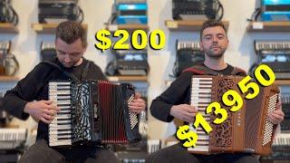 ACCORDION FOR 200$ VS ACCORDION FOR 13,990$