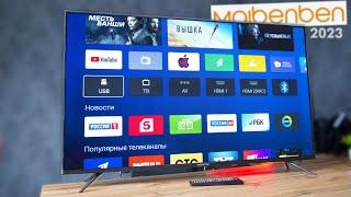 САМЫЙ ДЕШЁВЫЙ 4K ТЕЛЕВИЗОР в 2023! НОВЫЙ БЕЗРАМОЧНЫЙ MAIBENBEN ANDROID TV за 22000! 4K HDR10