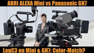 ARRI ALEXA Mini vs Panasonic GH7: LogC3 and more ...