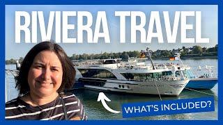 What is included on Riviera Travel river cruises?