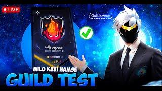 FREEFIRE GUILD TEST LIVE  - GARENA FREE FIRE LIVE