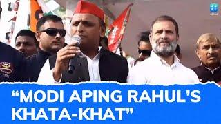 'Delhi Wale' Now Aping Rahul Gandhi's 'Khata-Khat': Akhilesh Yadav