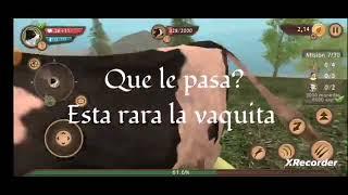 Mate ala Vaca y al Perrobot de Dogsim y le paso algo raro.