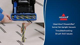 Troubleshooting Brush Roll Issues | CleanView® / PowerLifter® Swivel Rewind Pet Upright Vacuum