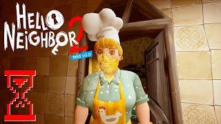 Герда готовит пирог // Hello Neighbor 2 beta