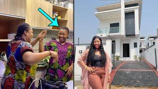 Ekne Umewna Surprise Visit To Newly Wed Ruby Ojiakor's House