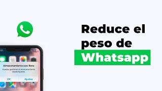 WHATSAPP PESA MUCHO | AQUI LA SOLUCION!! LIBERA ESPACIO AL MAXIMO