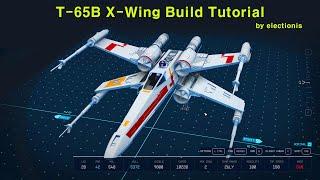 Star wars T-65B X-Wing mod - Starfield (Build Tutorial)