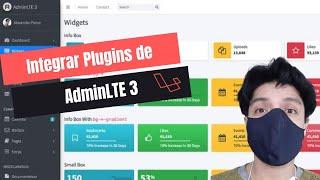 04 - Cómo integrar los plugins de AdminLTE 3 en tu proyecto Laravel 7.