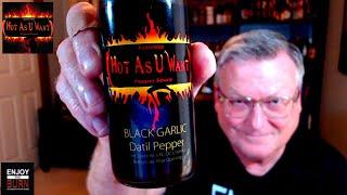 Hot As U Want "Black Garlic" Datil Pepper Sauce Review