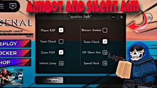 Roblox Arsenal Script - AIMBOT, SILENT AIM, SPEED, INFINITE JUMP | Mobile/PC