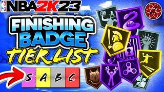 NBA 2K23 Finishing Badges Tier List : Ranking Every Badge for Different Builds