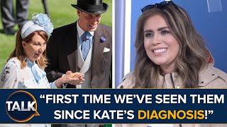 "Prince William Was Holding Kate's Mother's Hand!" | Royal Expert Kinsey Schofield Talks Ascot