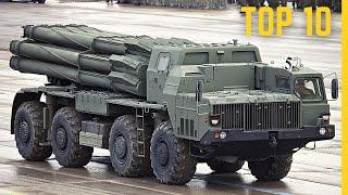 TOP 10 Most Advanced Multiple Launch Rocket Systems - TOP 10 Best MLRS in The World