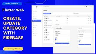 Flutter-Admin-Panel: Führen Sie CRUD-Operationen für Kategorien in Flutter mit Firebase durch