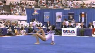 Amy Chow - Floor Exercise - 1994 U.S. Gymnastics Championships - Women - All Around